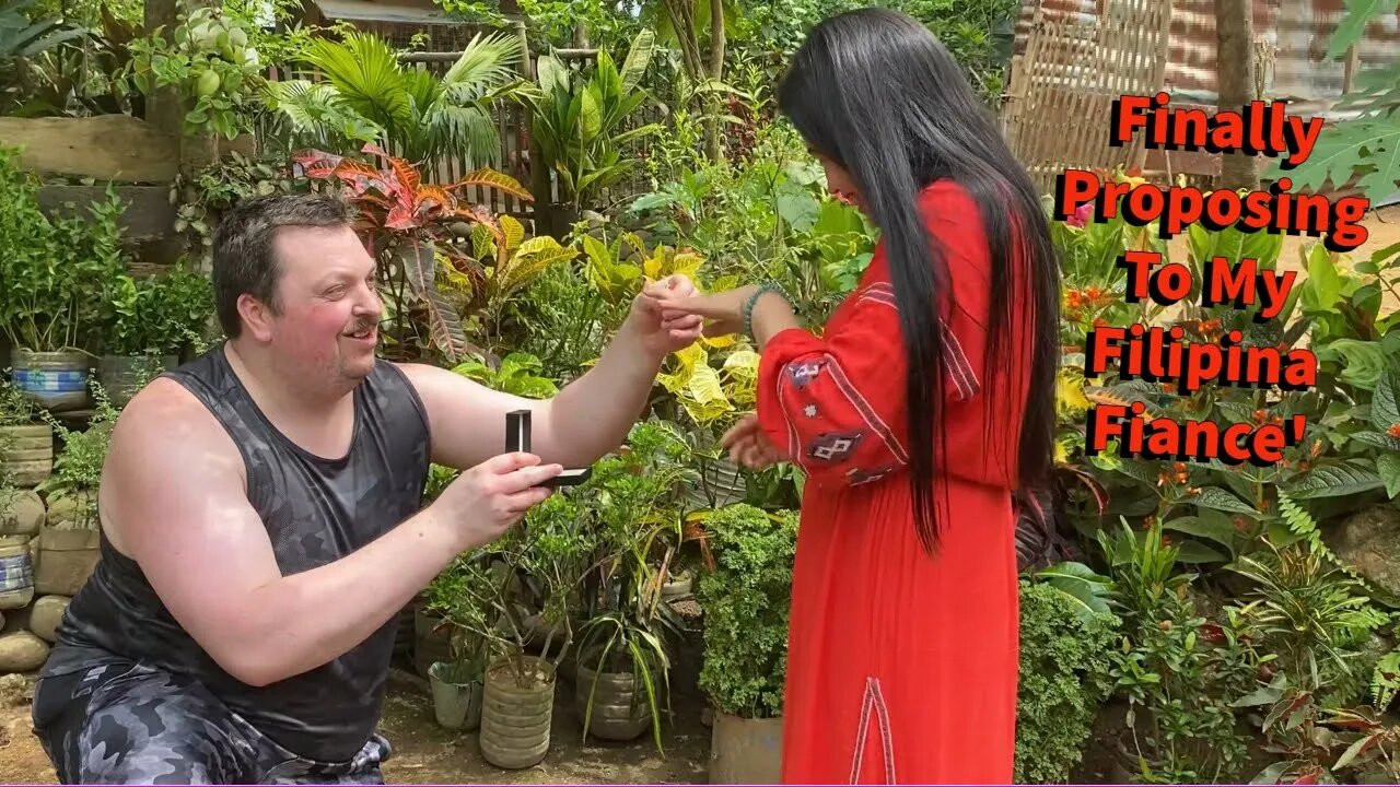 Proposing To My Filipina Fiance' In Person