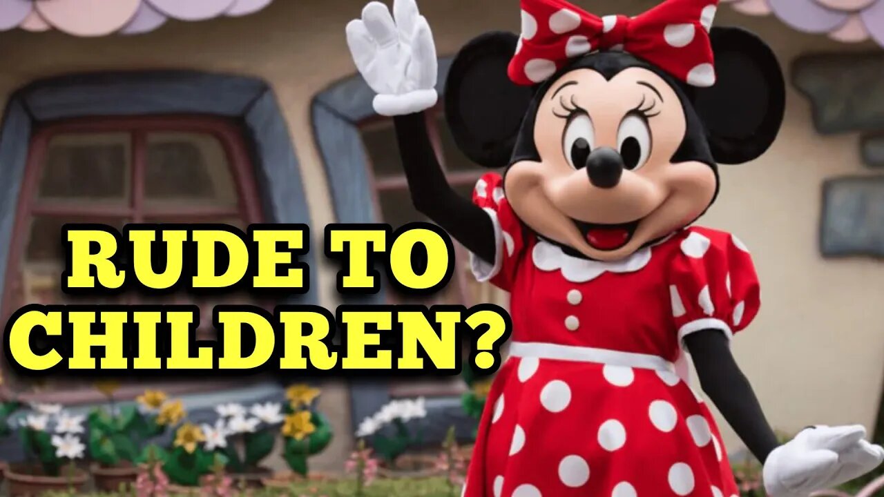 Minnie Mouse Accused of Using Rude Behavior