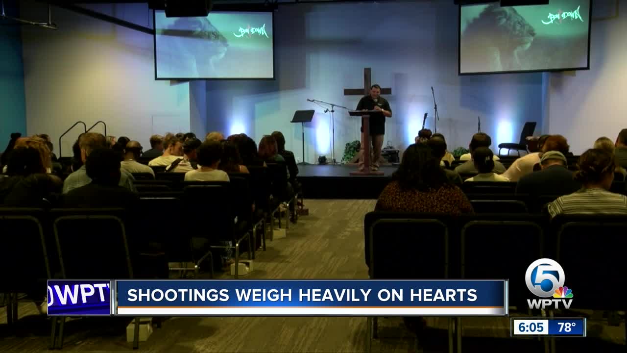 Local reaction to recent mass shootings