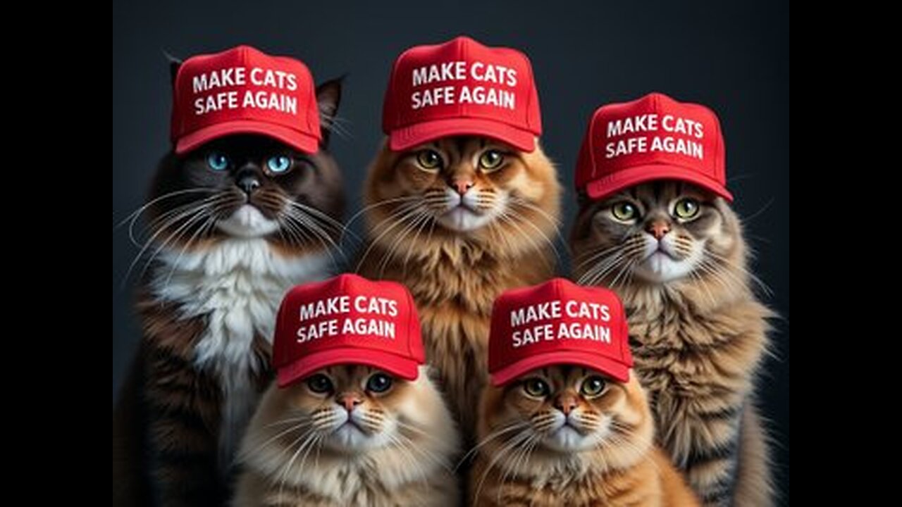 Good Trump impersonator: Trump loves cats so LET's MAKE CATS SAFE AGAIN!