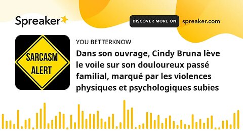 Dans son ouvrage, Cindy Bruna lève le voile sur son douloureux passé familial, marqué par les violen