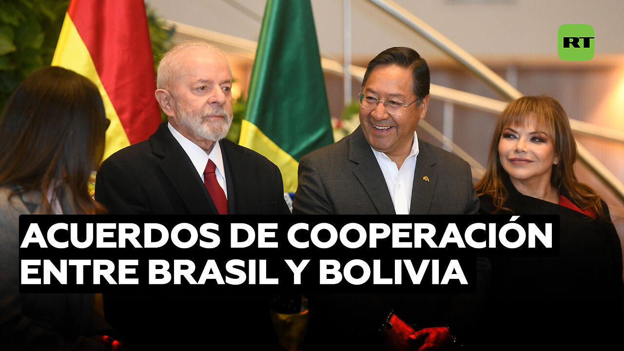 Lula da Silva y Luis Arce firman diez acuerdos de cooperación