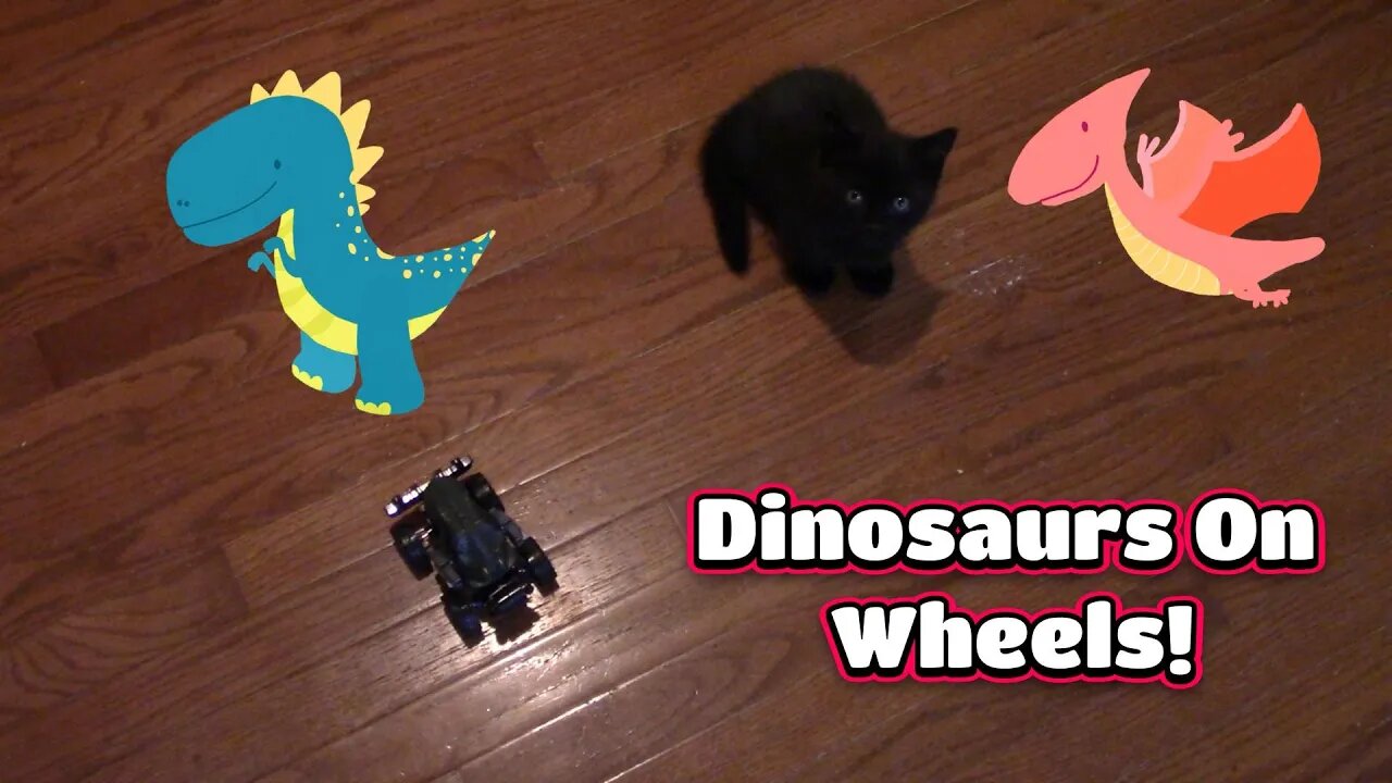 Monster Dino Wheelers From 5 Below! 🐱‍🐉