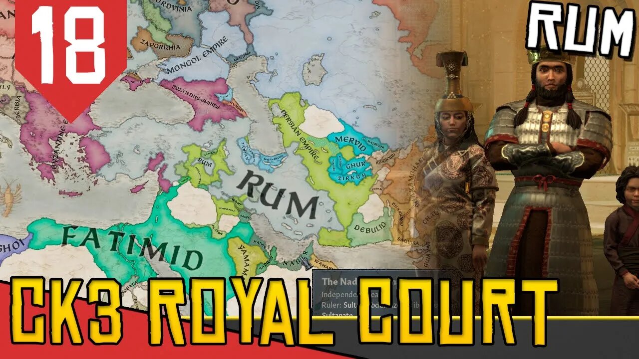 FIM - Sultanado de RUM - CK3 Royal Court Rum #18 [Gameplay Português PT-BR]