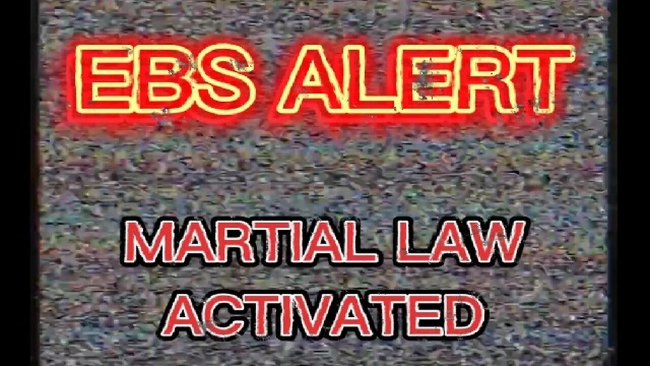 Breaking News - Global EBS Alert Set To Activate - Mass Arrests And Military Tribunals On..-Oct 14