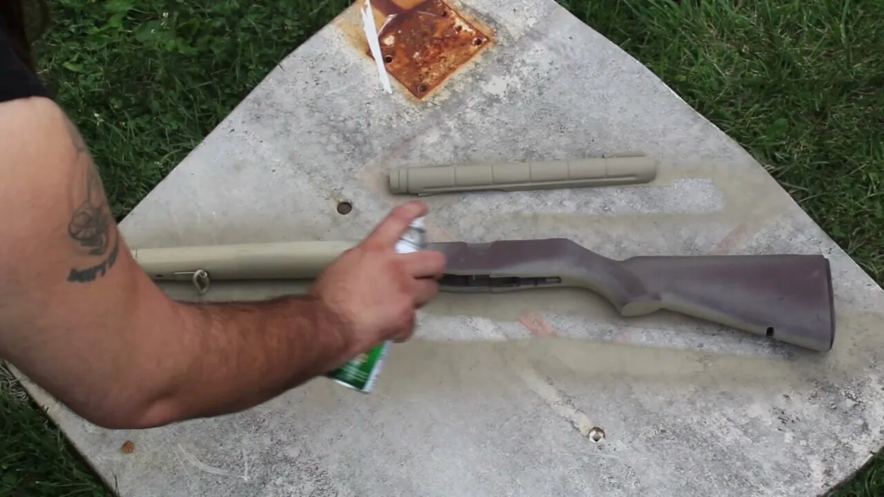 Randy Shughart M14 Tribute Build - Part 1 - Painting the Stock