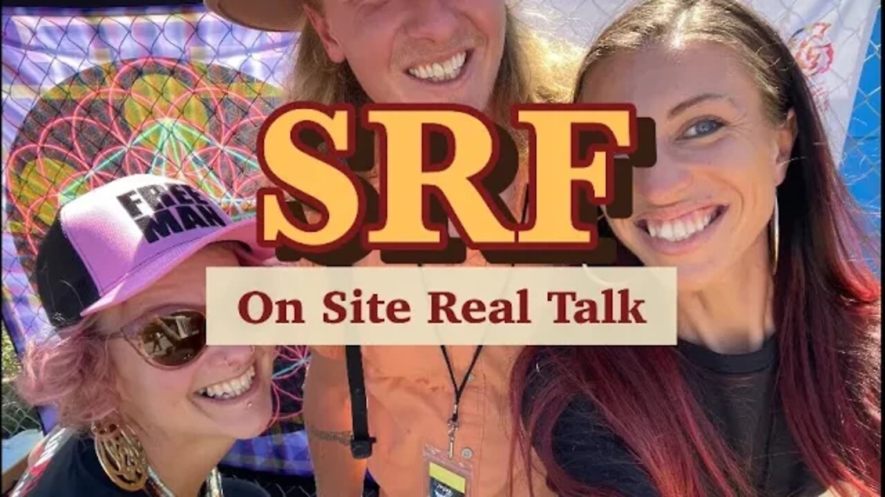 EASY PEASY PODCAST VISUAL SNIPPET - In the field at Self Reliance Festival: FREEDOM & WOMEN OF SRF