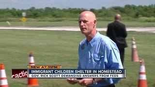 Gov. Scott: Separating migrant children from families 'needs to stop now'