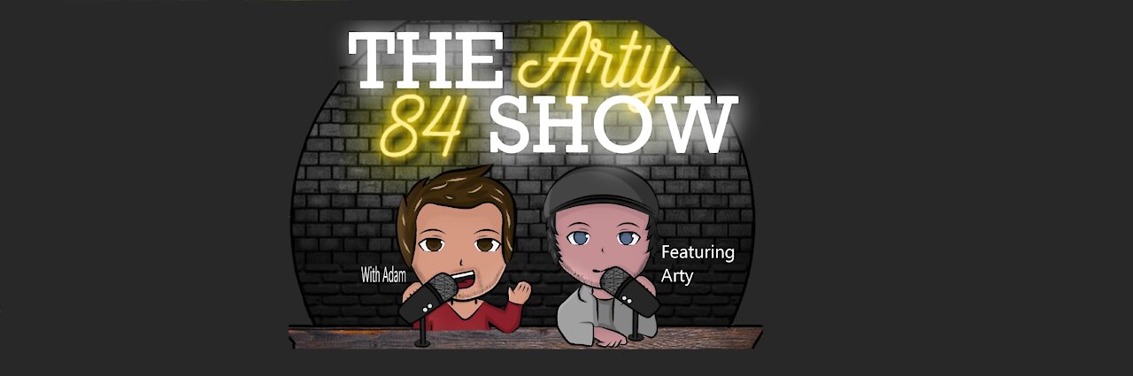 Porn talk and The Patriots on The Arty 84 Show – 2017-08-22 – EP 025