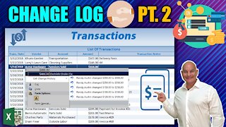 How To Create a Change Log In Excel with Cell History (Part 2)