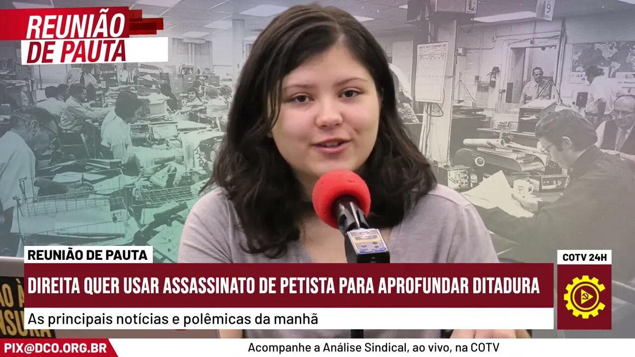 Assassinato de petista está sendo usado para aumentar a repressão | Momentos do Reunião de Pauta