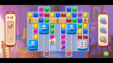 Playrix Homescapes Gameplay Walkthrough Level 7025