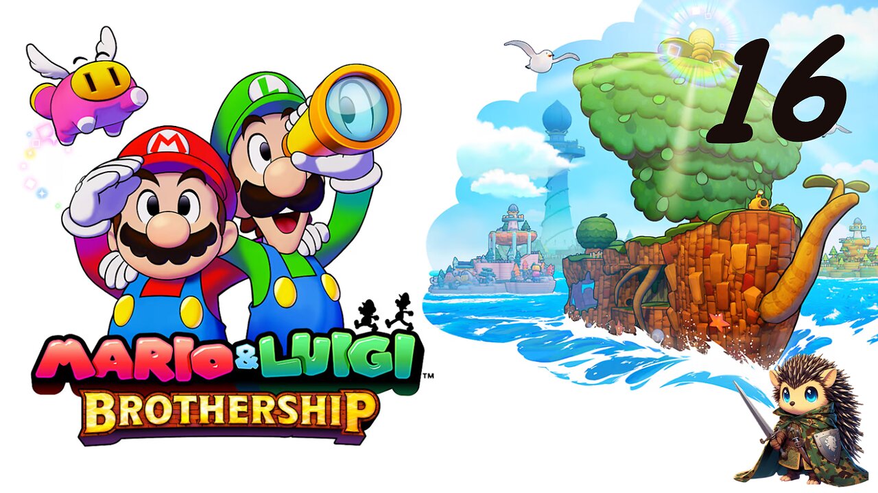 Unstuck from Allsand Island - Mario & Luigi: Brothership BLIND [16]