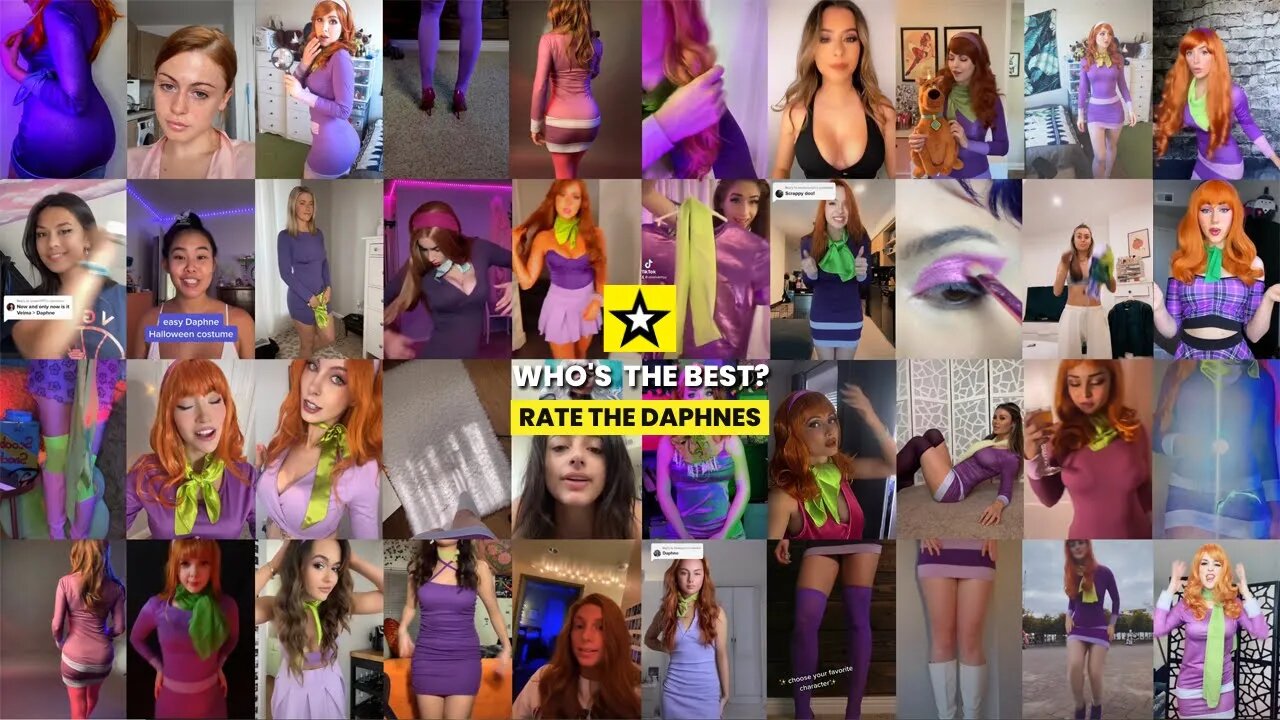 Best Daphne Cosplay Contest - Video Wall #2 👻💜 (Scooby Doo)