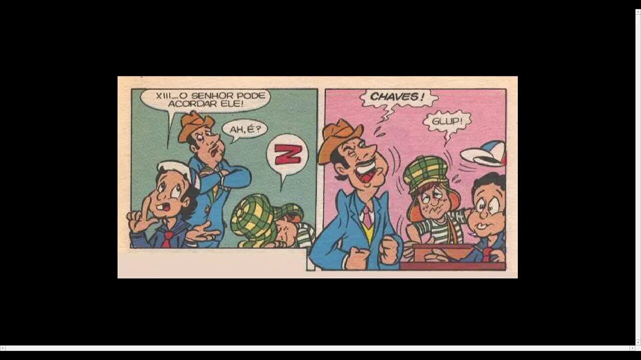 Chaves Em Dorminhoco [Pause o Vídeo Caso Não Consiga Ler]