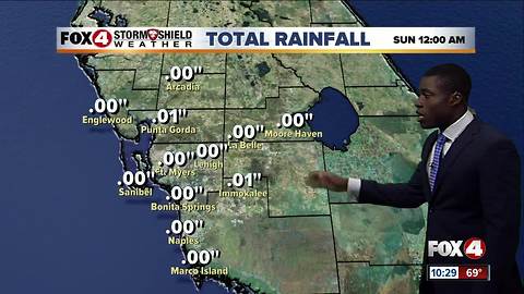 Rain Chances Sunday & Monday Before Cooler Weather Returns