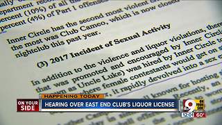 Hearing over East End club's liquor license