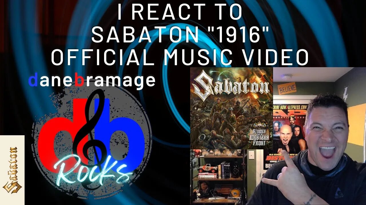 I react to Sabaton πΈπͺ "1916" Official music video from their -Stories from the Western Front- album!