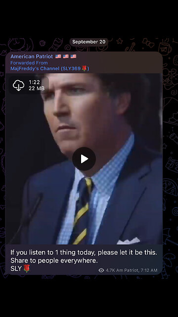 If you listen to 1 thing today, please let it be this.