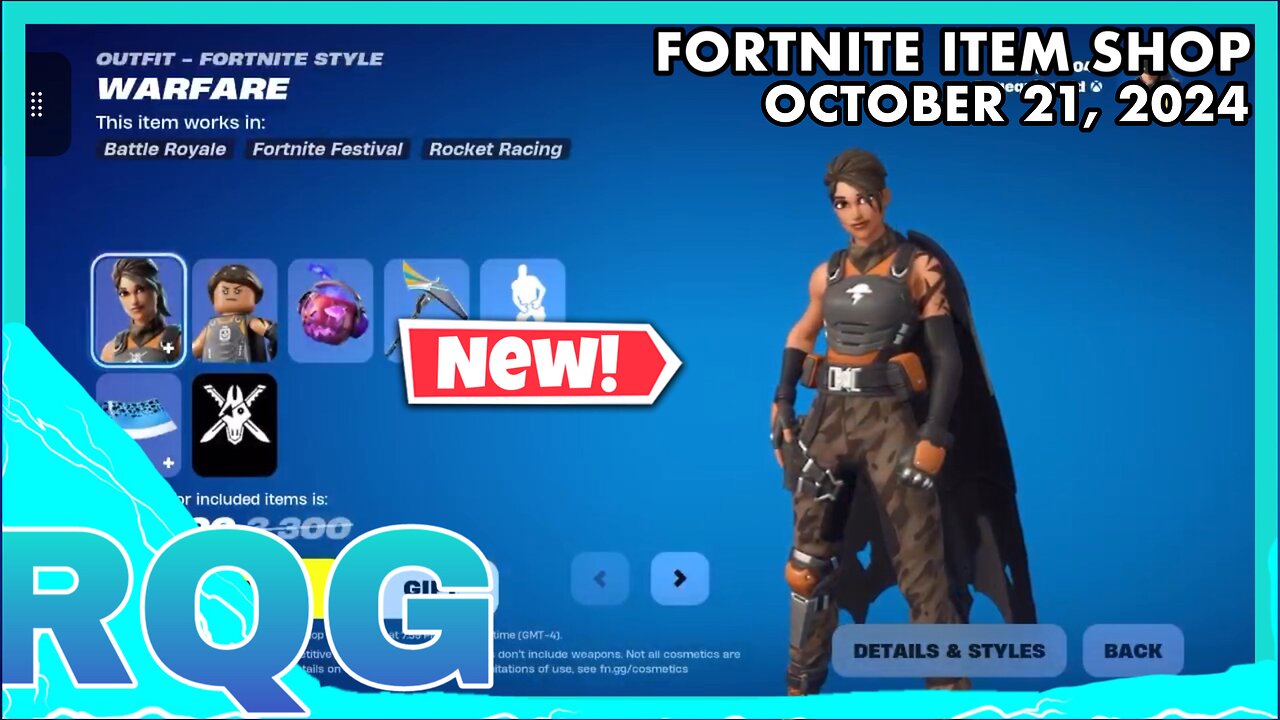 “NEW” ASHTVN’S LOCKER BUNDLE IS HERE+ICON EMOTE! FORTNITE ITEM SHOP (October 21, 2024)