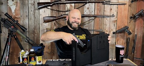 Vertical Mount Bedside Auto-Open Pistol Safe Review | Blacksmith SFO203PRO