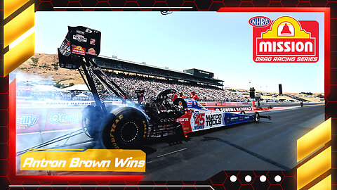 Antron Brown collects his third Wally of the season