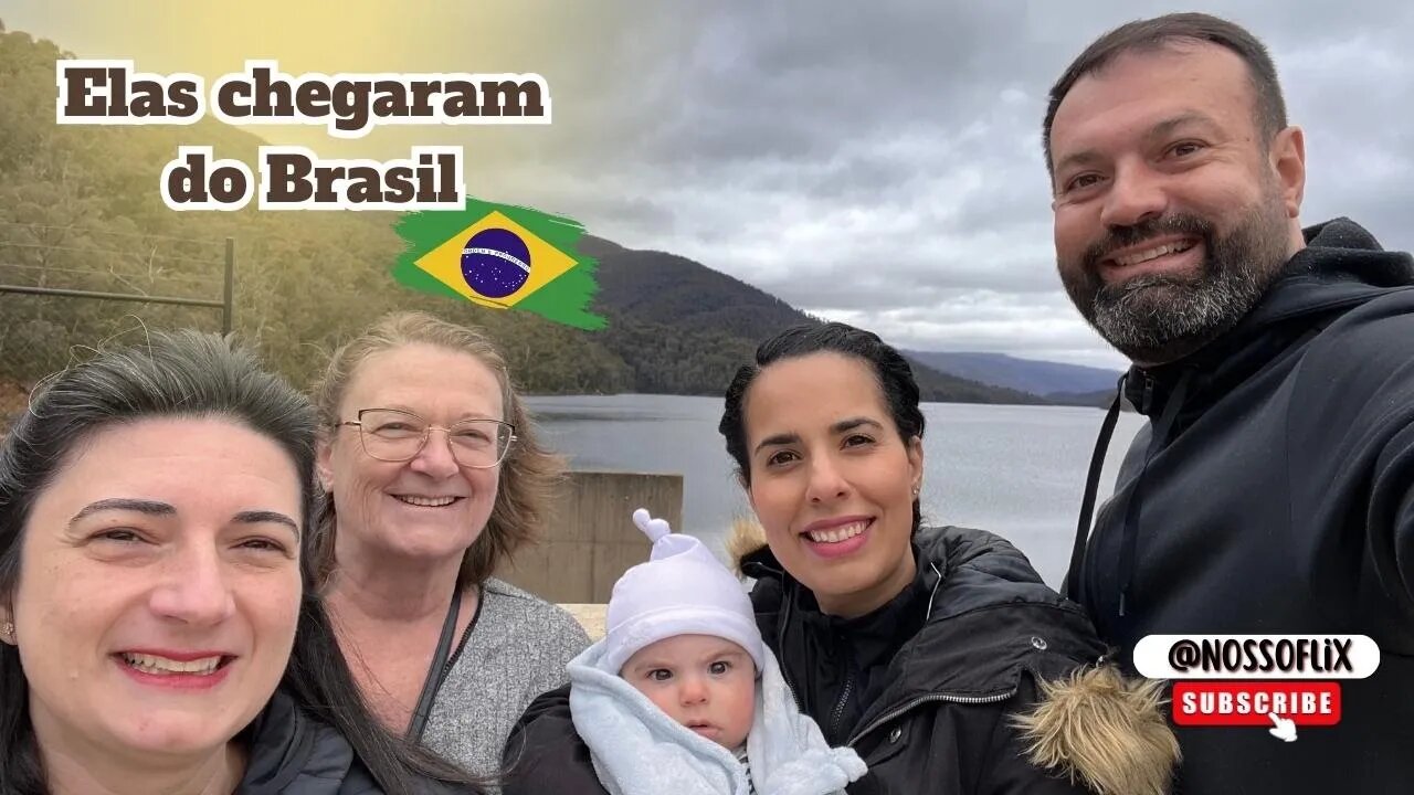 [Vlog] Nossa família chegou na AUS + Conhecendo o Carlos | NOSSO FLIX AUSTRÁLIA