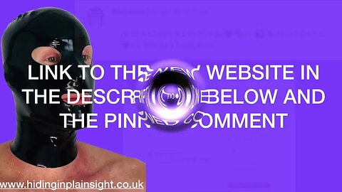 Easy's got his place on the home page https hidinginplainsight co uk New website