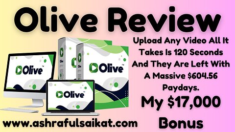 Olive Review - Daily Profits From YouTube Views (By Venkata Ramana)