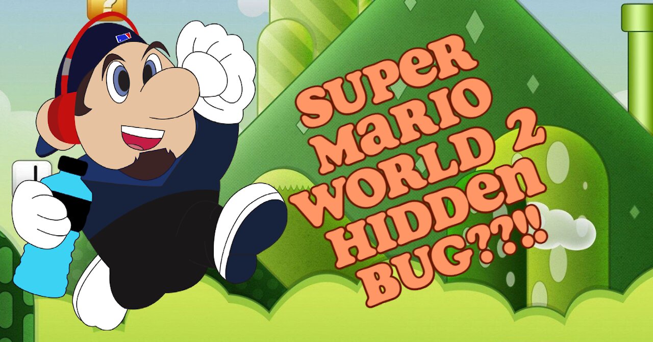 Hidden Bug in Retro SNES Mario World 2?!!