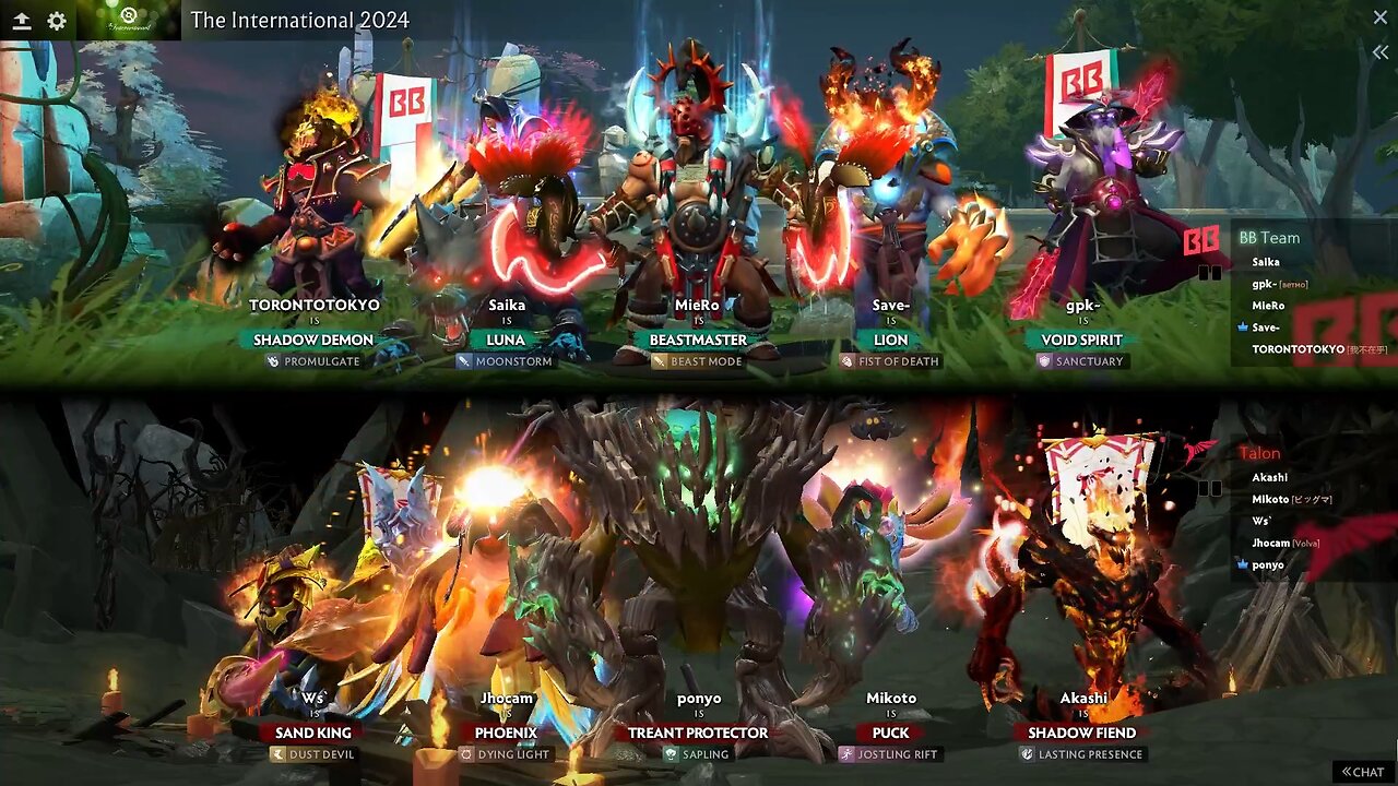 DOTA 2 - THE INTERNATIONAL 2024 - BB TEAM VS TALON - PLAY OFF