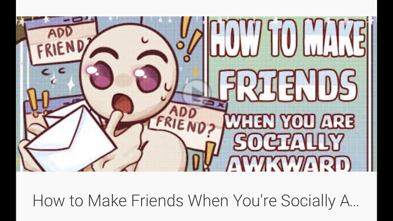 How to make friends for no social circle people