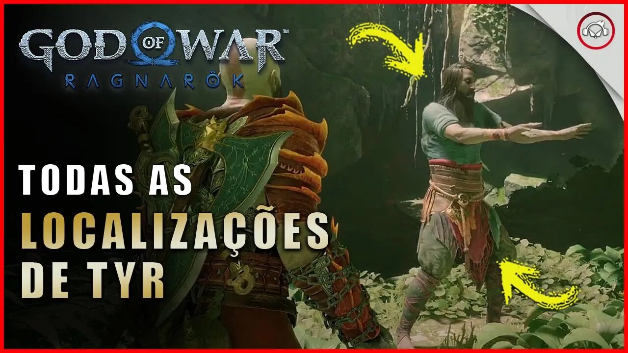 God of war Ragnarok, A localização de todas as aparições de Tyr | Super dica