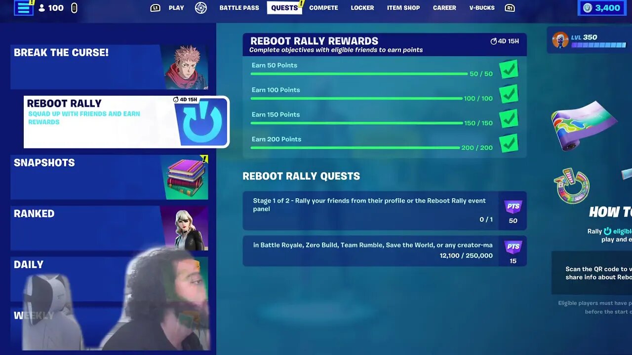 Fortnite with Rock Mercury