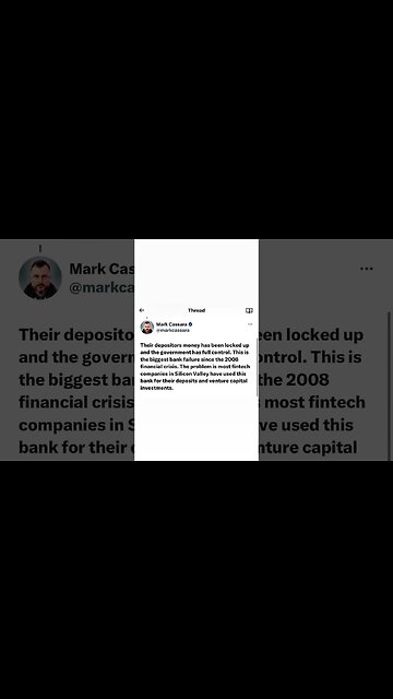 The Silicon Valley Bank debacle could be the beginning of the crash