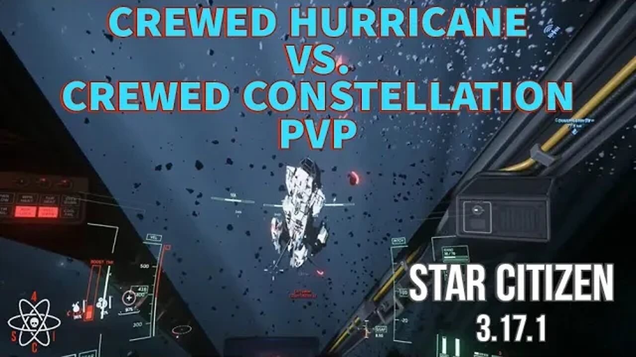 Star Citizen Hurricane vs. Constellation PVP