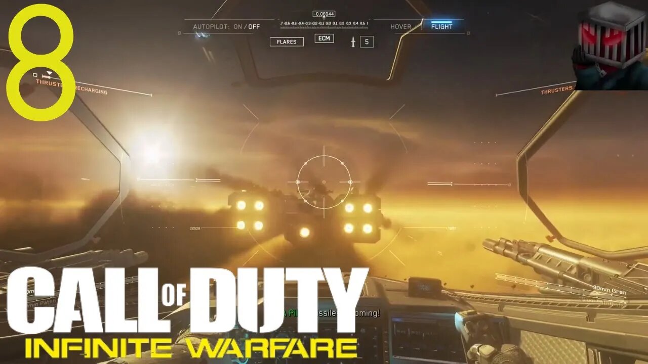 Call of Duty: Infinite Warfare Walkthrough P8 Chasing A Battle Cruiser