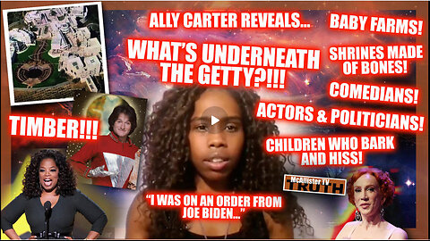 ALLY CARTER TELLS US WHAT'S UNDER THE GETTY! BABY FARMS! FERREL KIDS! BONES! COMEDIANS!