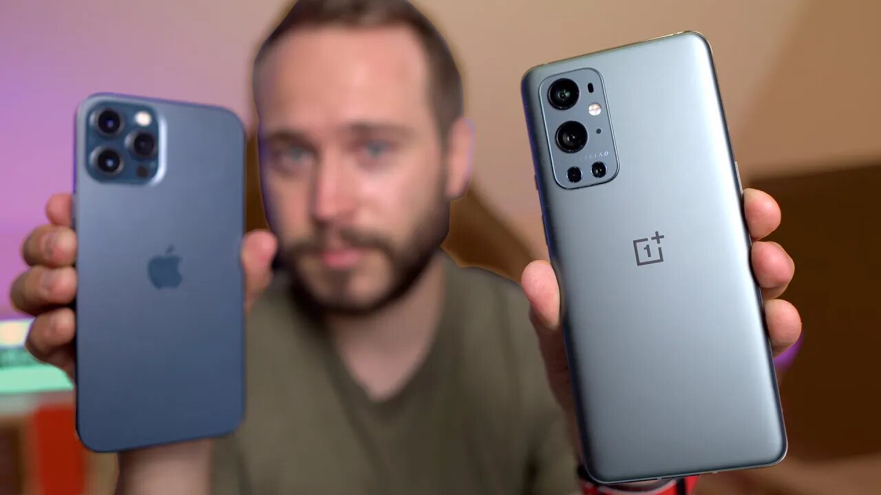 OnePlus 9 Pro Firmware Update 11.2.5.5 Camera Comparison vs iPhone 12 Pro Max