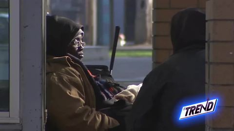 THE TREND: there's been a nine percent increase in homelessness