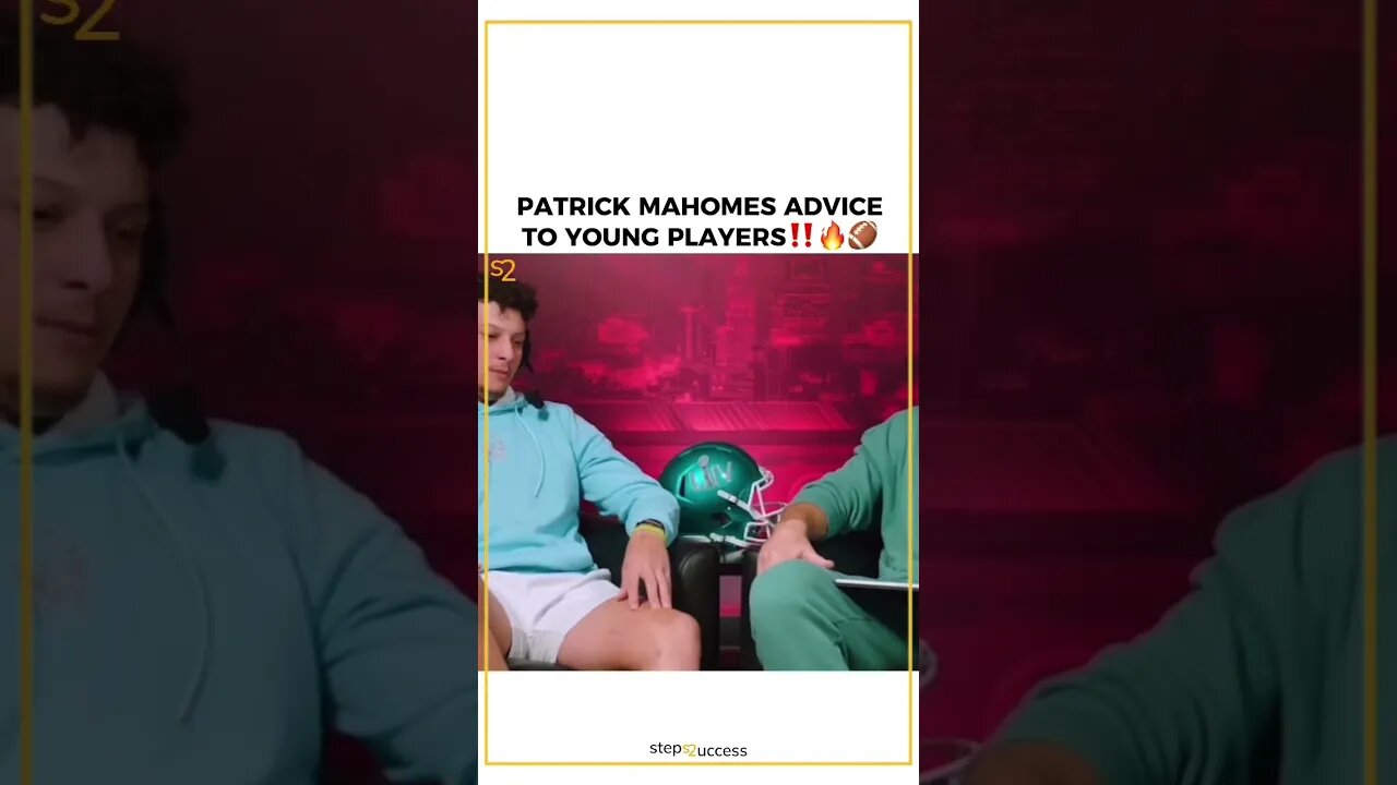#PatrickMahomes “If you’re gonna chase your dreams, YOU HAVE TO BE ALL IN”😤 #shorts #chiefsfootball