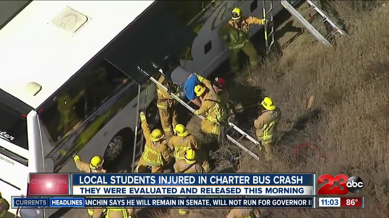 All students back home after school bus crash