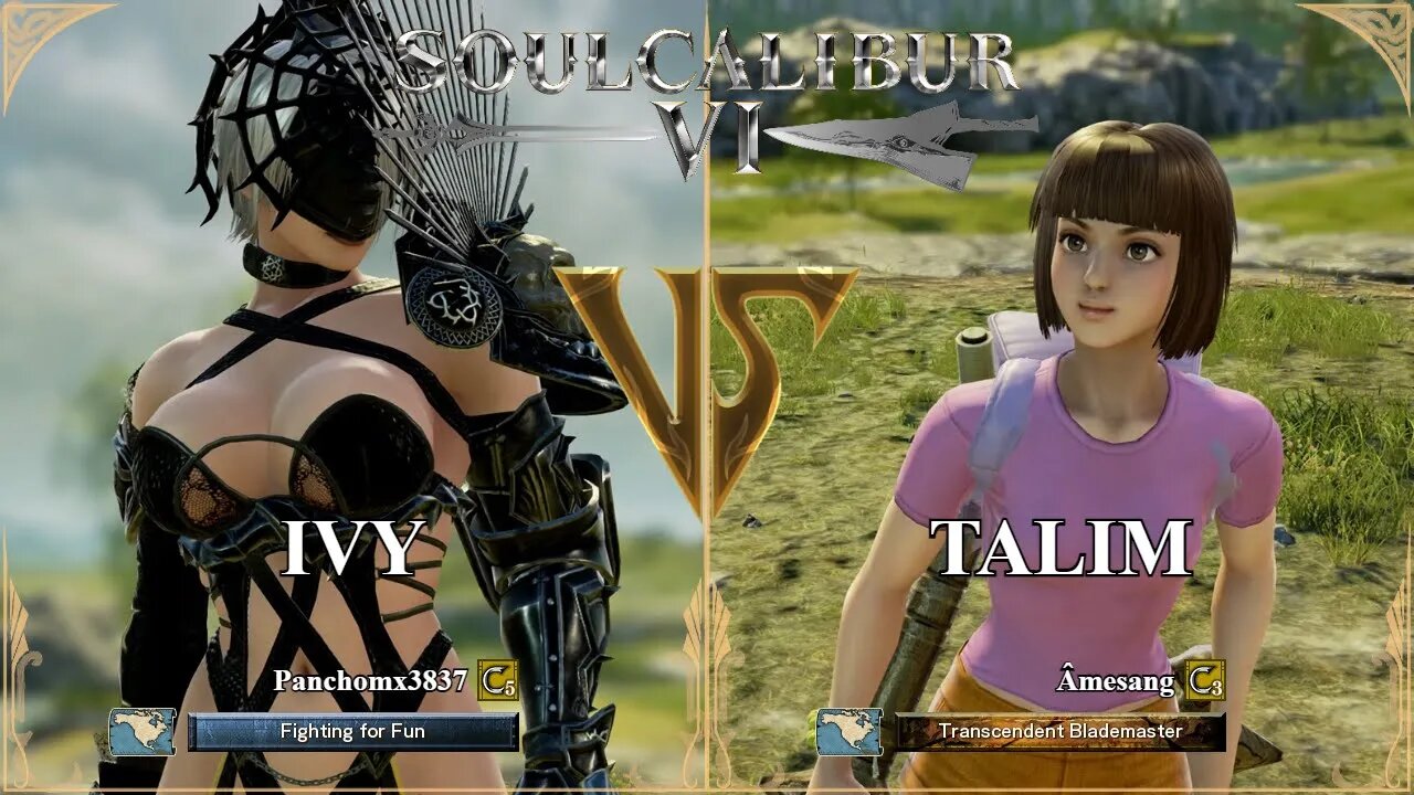 Ivy (Panchomx3837) VS Talim (Amesang) (SoulCalibur VI — Xbox Series X Ranked)