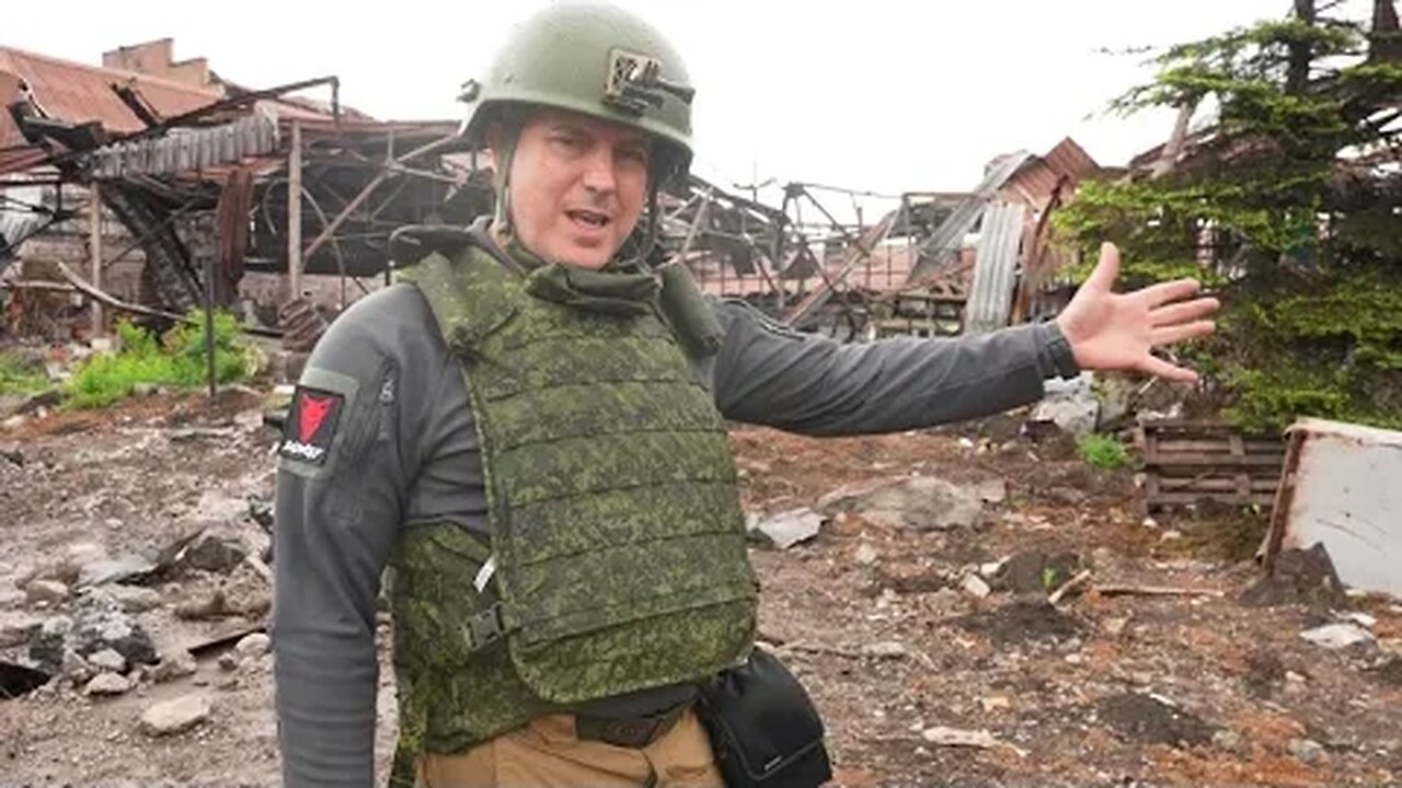 EXCLUSIVE! Illich Steel Plant Walkthrough in Mariupol. Where AZOV and American Weapons Meet!