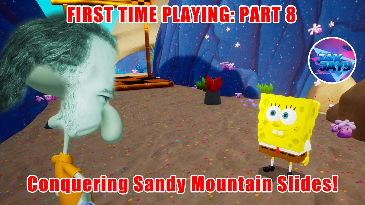 🌊⛰️ Bikini Bottom Adventures: Conquering Sandy Mountain Slides! 🏖️🎢