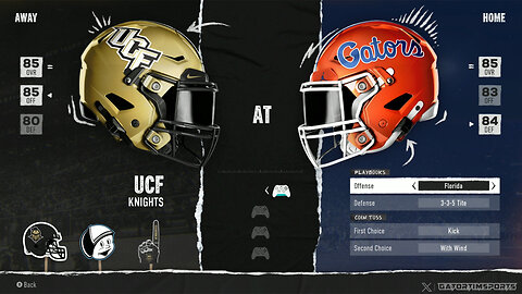 Florida Gators vs UCF Knights | GatorTimSports.com | on 𝕏: @GatorTimSports