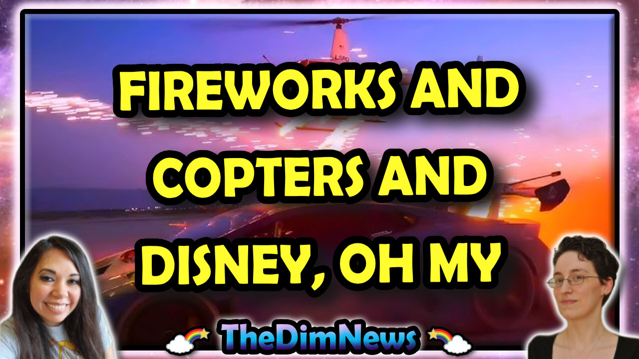 TheDimNews LIVE: Alex Choi Fireworks and Helicopters | Disney+ User Agreements and Deadly Allergies