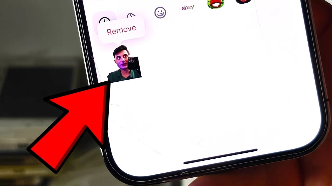 How To Delete Sticker iOS 17