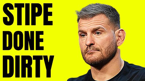 STIPE MIOCIC WAS DONE DIRTY AT UFC 309