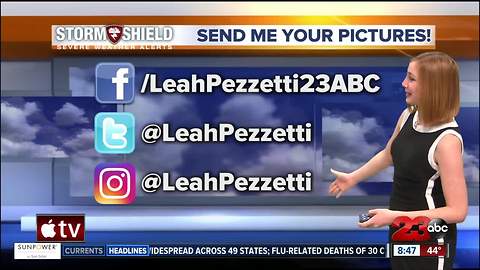 Morning weather update January 20, 2018